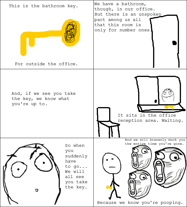 The Bathroom Key [comic]