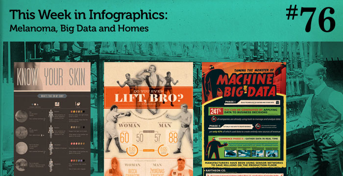 This Week in Infographics #76: Melanoma, Big Data and Homes