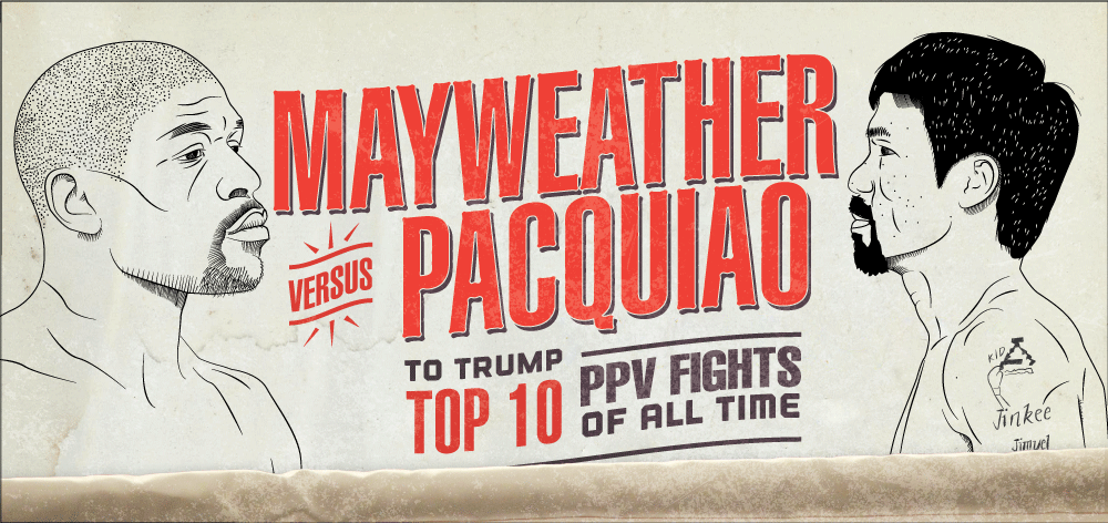 Mayweather vs. Pacquiao and the Top 10 PPV Fights of All Time