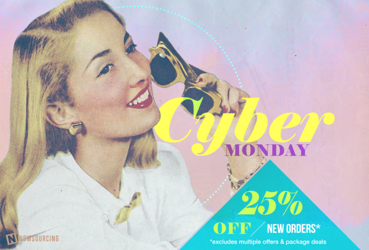 Cyber Monday Special- 25% Off!