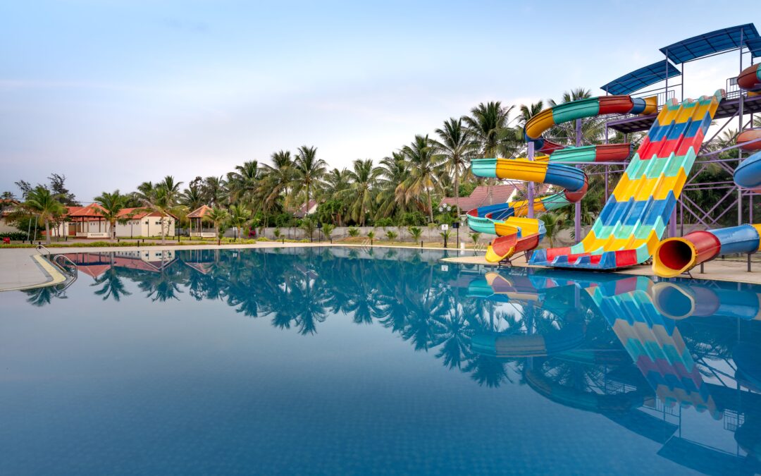 Making a Splash: How Custom Branding on a Commercial Water Slide Sells Your Company Identity